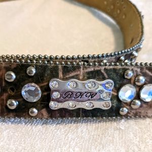 Western Blingy Belt